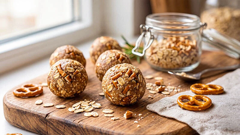 Pretzel Protein Balls