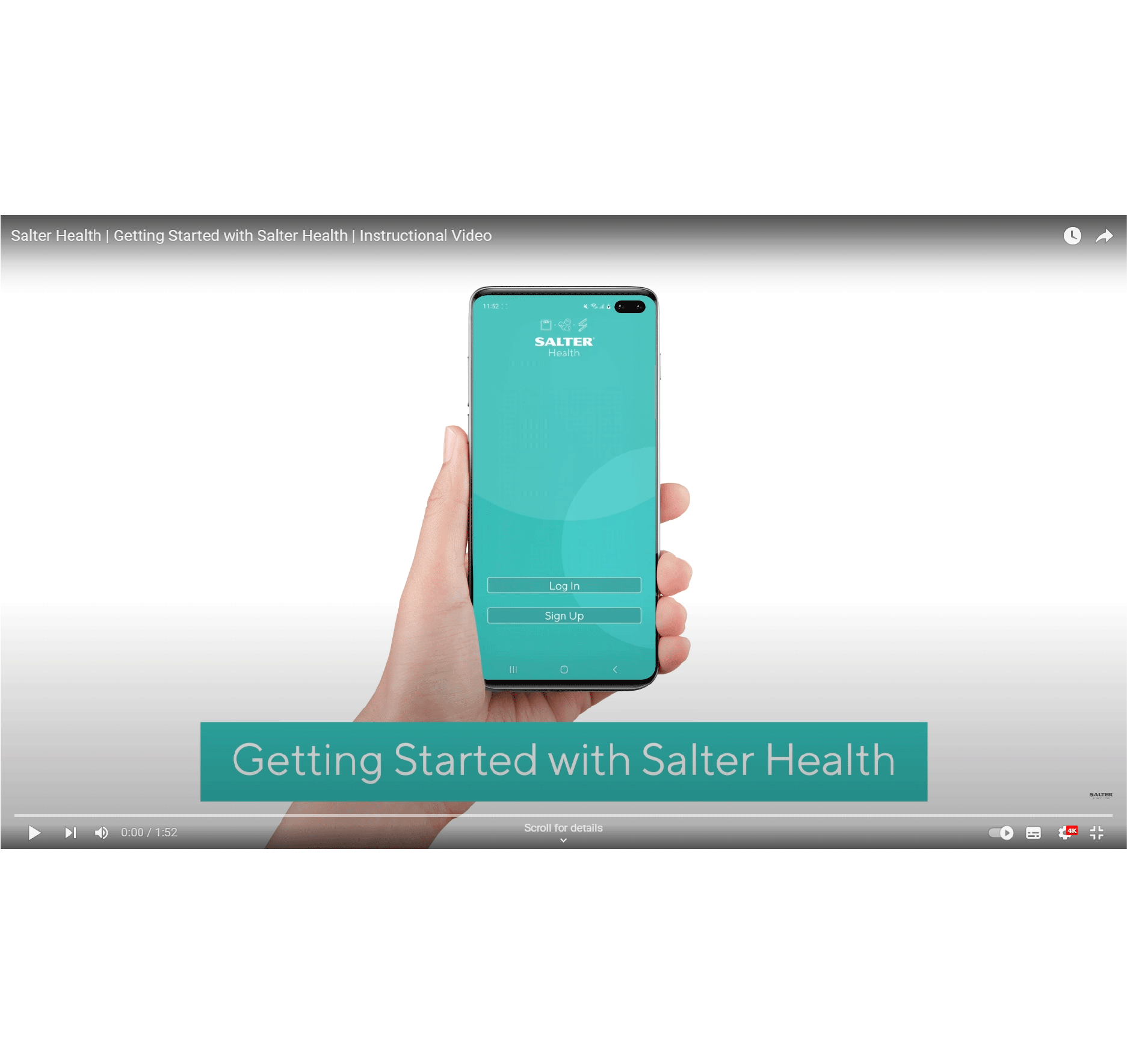 Salter Health How to Videos Getting Started & Features