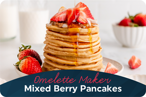 Mixed Berry Pancakes