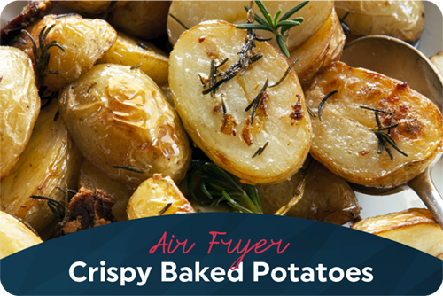 Crispy baked Potatoes 