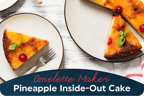 Pineapple Inside-out cake