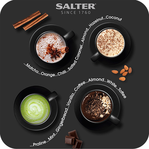 Hot chocolate ideas with the salter chocolatier