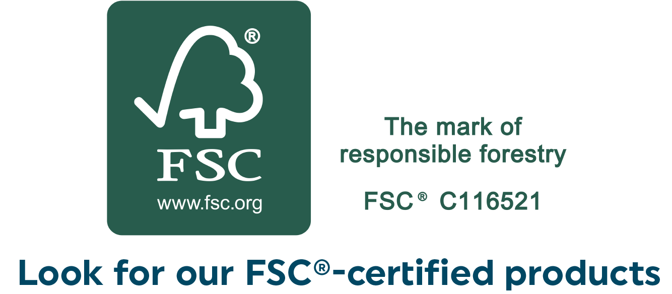 FSC Logo the mark of responsible forestry