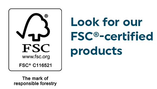 FSC Logo the mark of responsible forestry