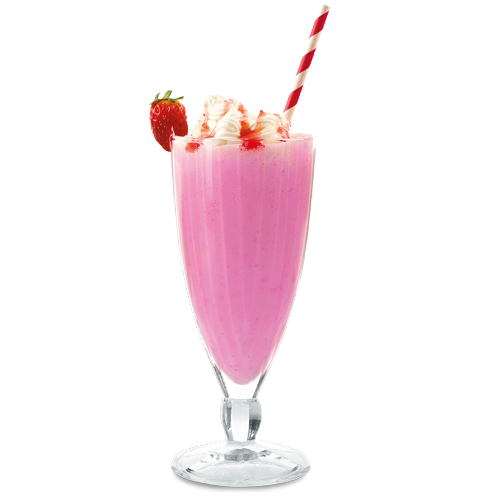 Strawberry milkshake