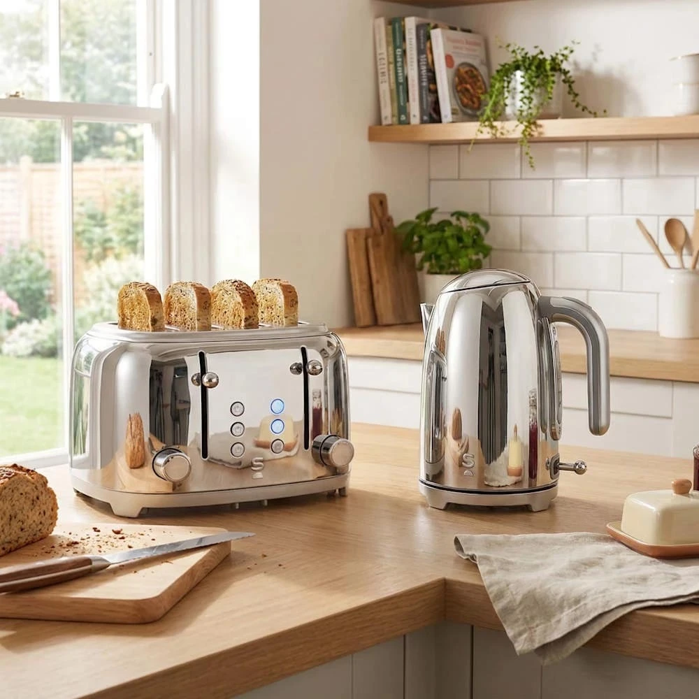 Muse kettle and toaster in a kitchen