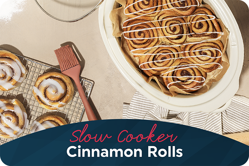 Slow Cooker Cinnamon Rolls Recipe