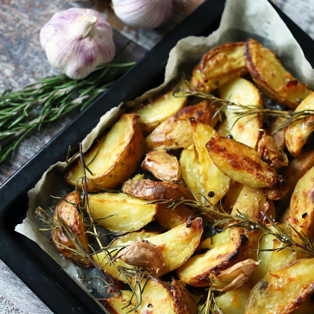 Roast potatoes