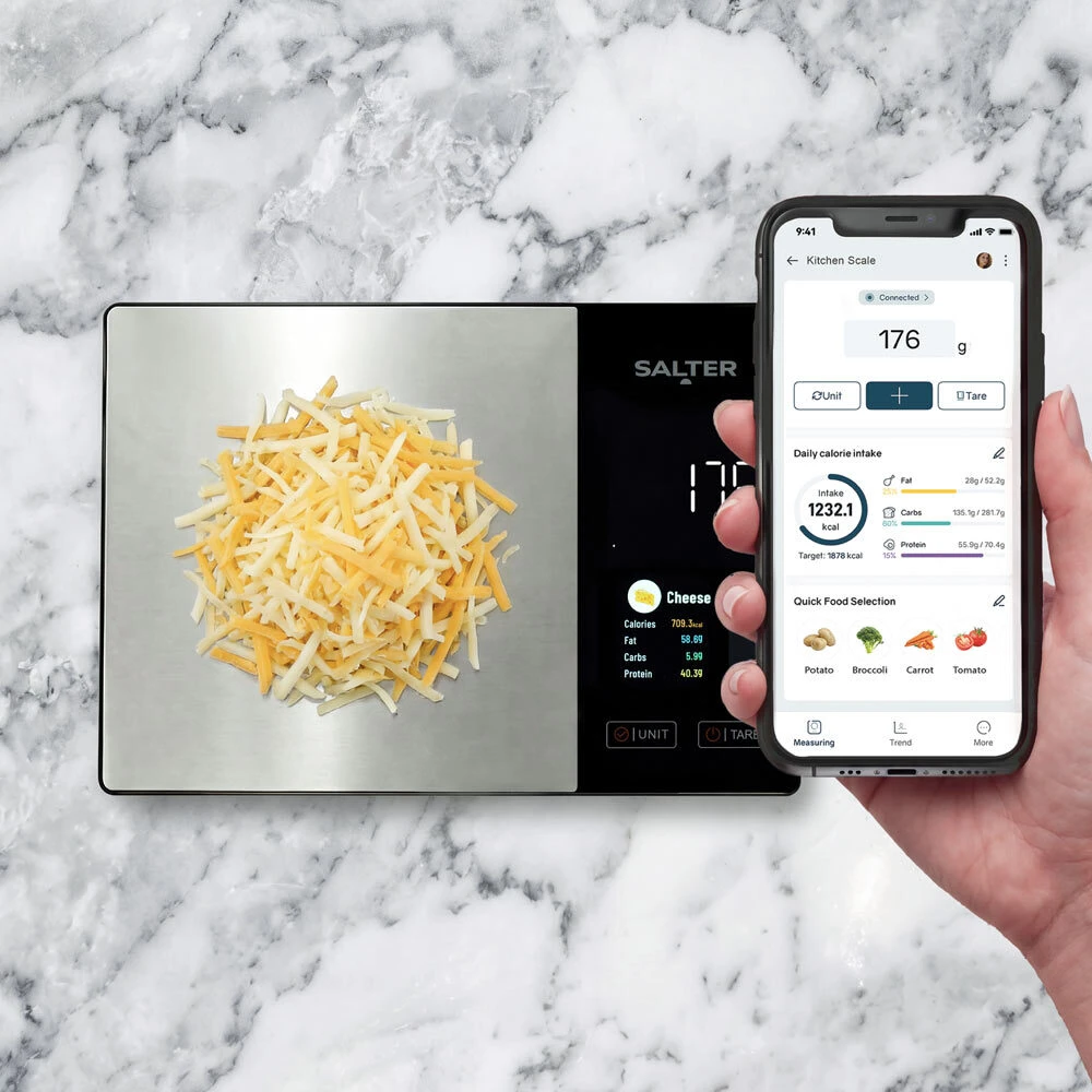 Smart phone and scale connectivity 