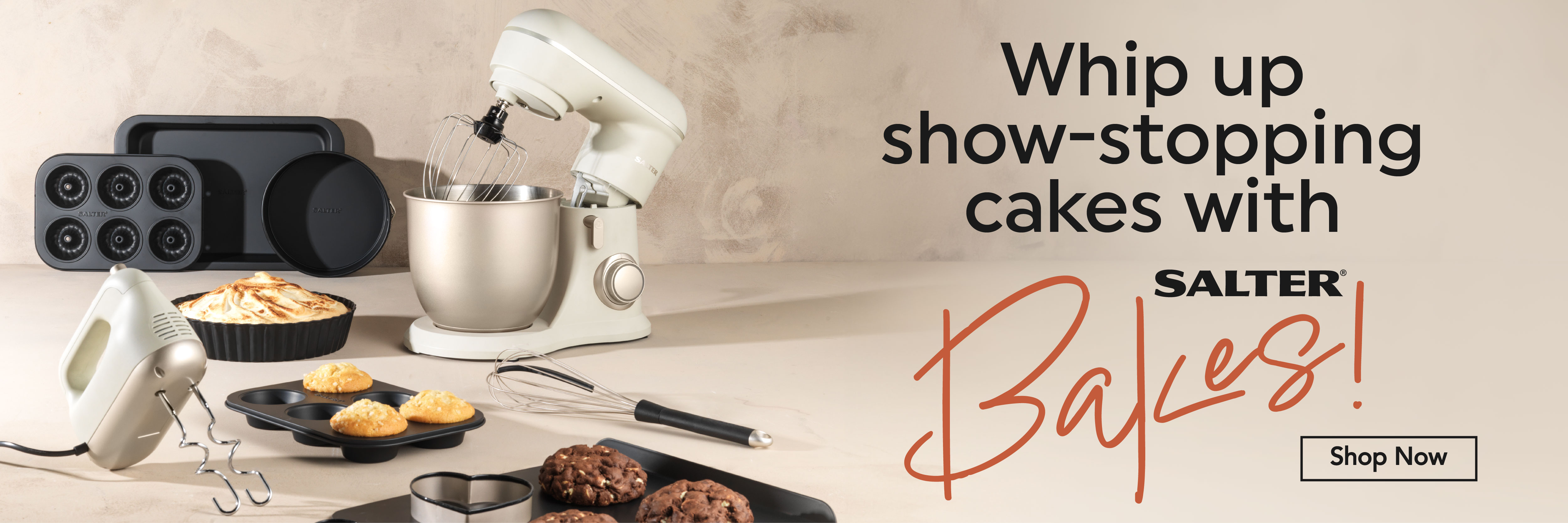 Shop Salter Bakes Stand Mixer, Hand Mixer and Baking Accessories