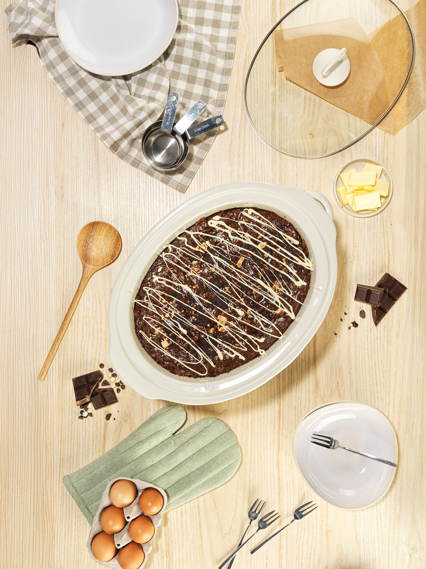 Slow Cooker Chocolate Brownie Image