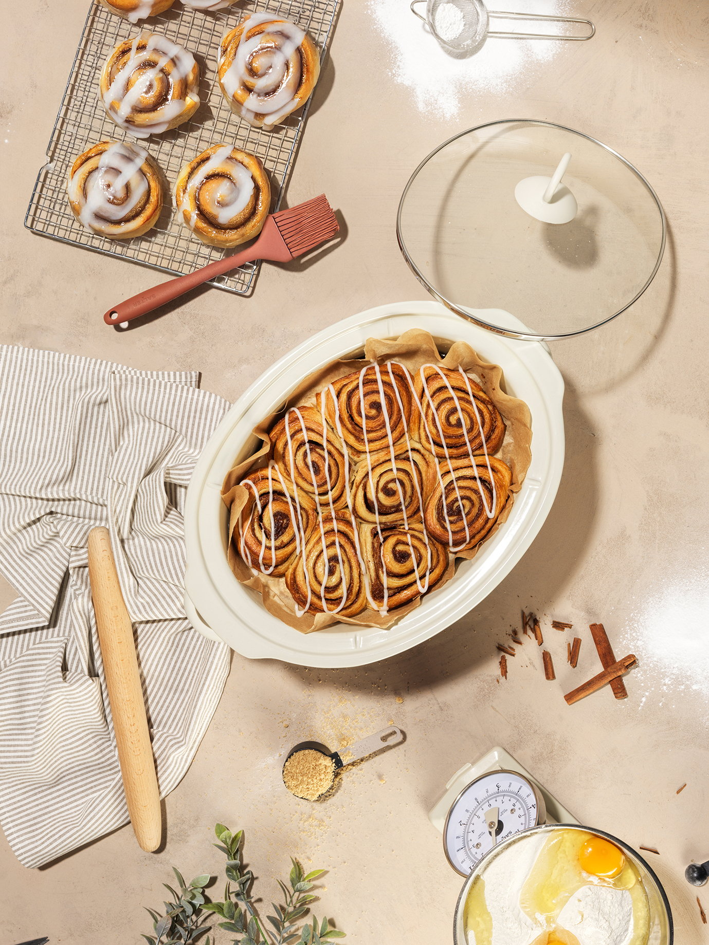 Slow Cooker Cinnamon Rolls Image