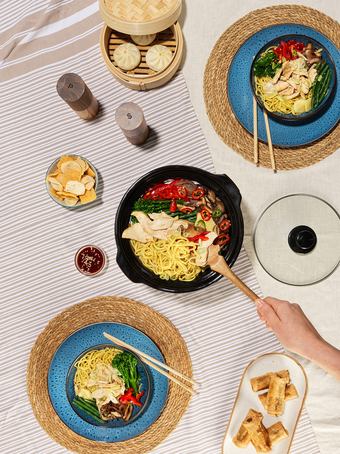 Slow Cooker Chicken Noodles Image