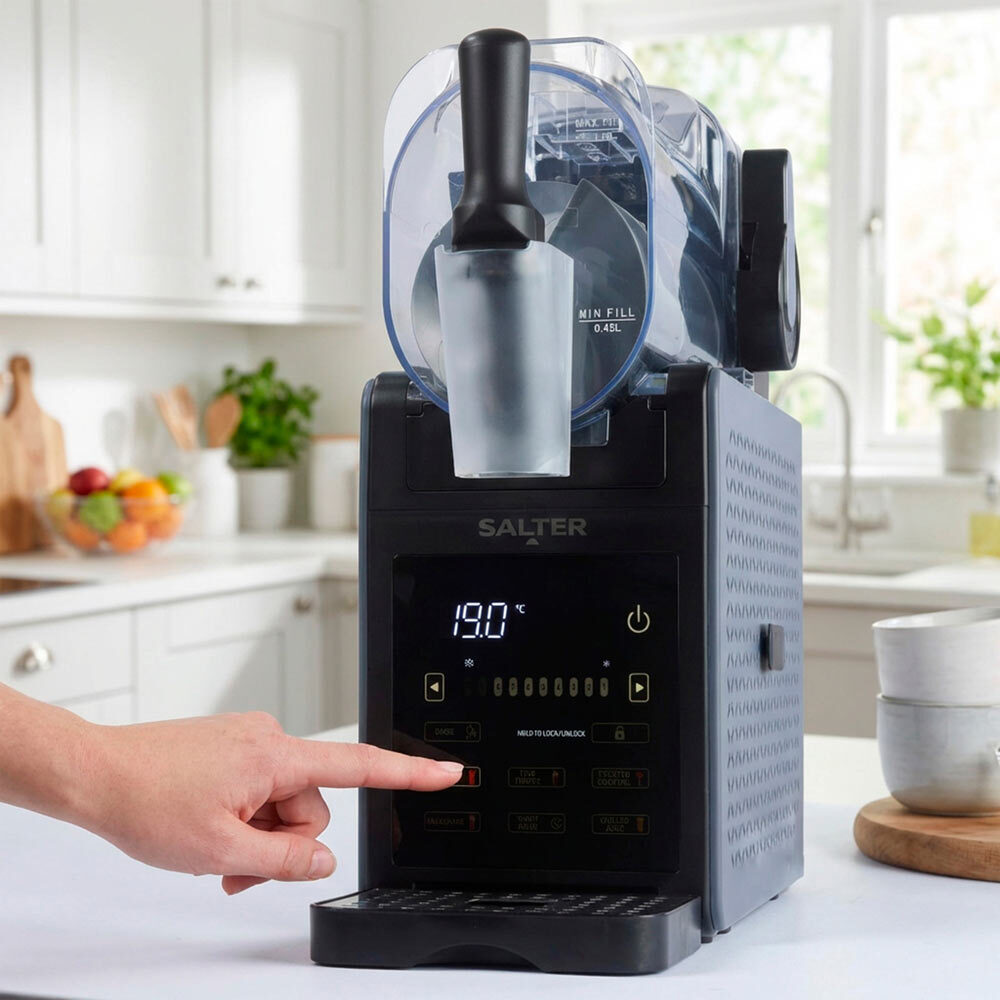 Turning a slushie maker on