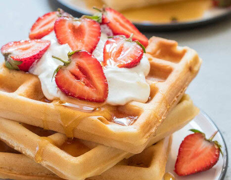 Strawberry Waffles