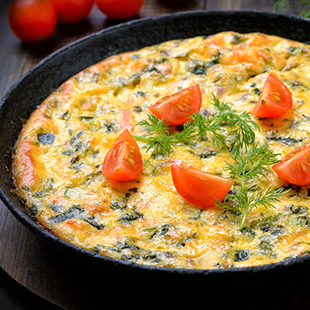 Mediterranean Omelette - Salter Recipe