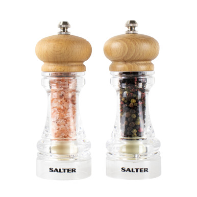 HexMill Tabletop Salt & Pepper Grinder Set — Default Title
