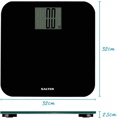 Digital Bathroom Scale with Extra Large Backlit Display