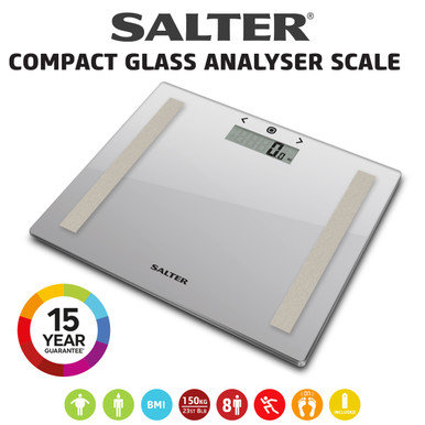 Salter Pro-Helix Professional Oversized Bathroom Scale with Black