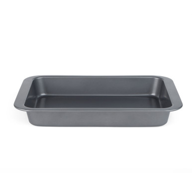 Oven Baking Tray, Deep Cake Tins Stainless Steel Baking Sheet Pans,  Rectangle Traybake Tin for Cake(S) 