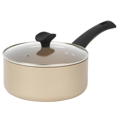 Pot Soup Stainless Steel 18 Cm Cooking With Lid Metal Hot Kitchen Cookware  Gold