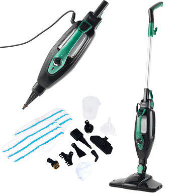 Shop Salter 14-in-1 Upright Steam Cleaner|1400W | Black/Teal