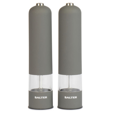 Salter Electronic Salt & Pepper Mill Set