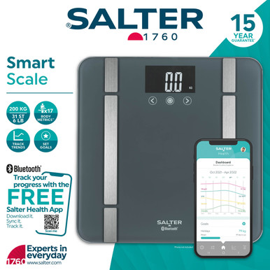 Salter Smart Scales & Bluetooth Bathroom Scales