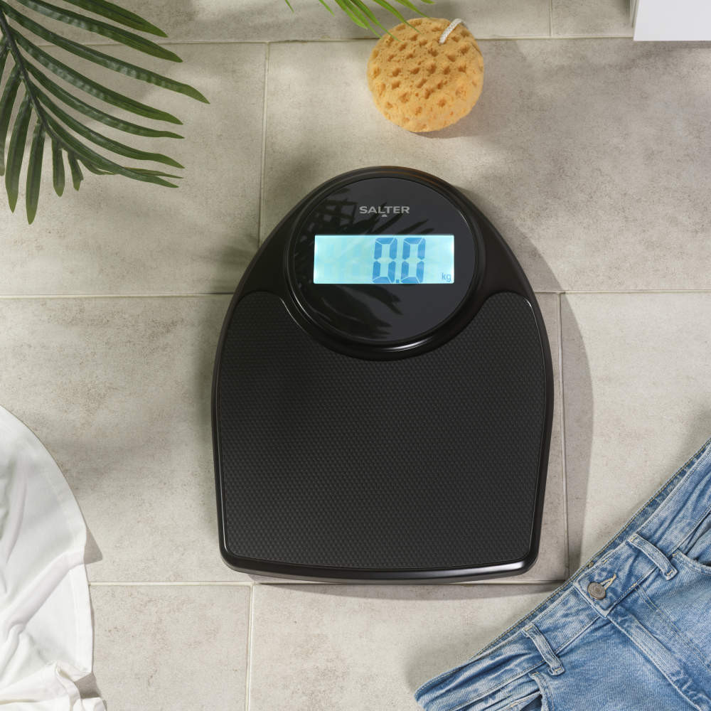Doctor Style Digital Bathroom Scale – Black