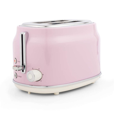 Toaster Roz Shop Pink Retro 2-Slice Toaster | 815 W