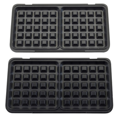 Pair of Waffle Plates For Salter EK2143T XL 3 in 1 Snack Maker