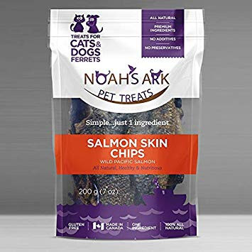 salmon skin for cats