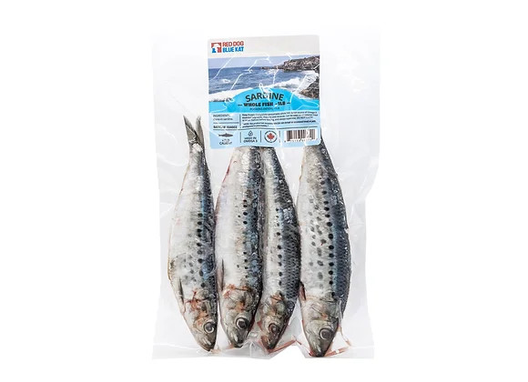 Red Dog Whole Sardines 1lb Big Dog Little Dog Bakery