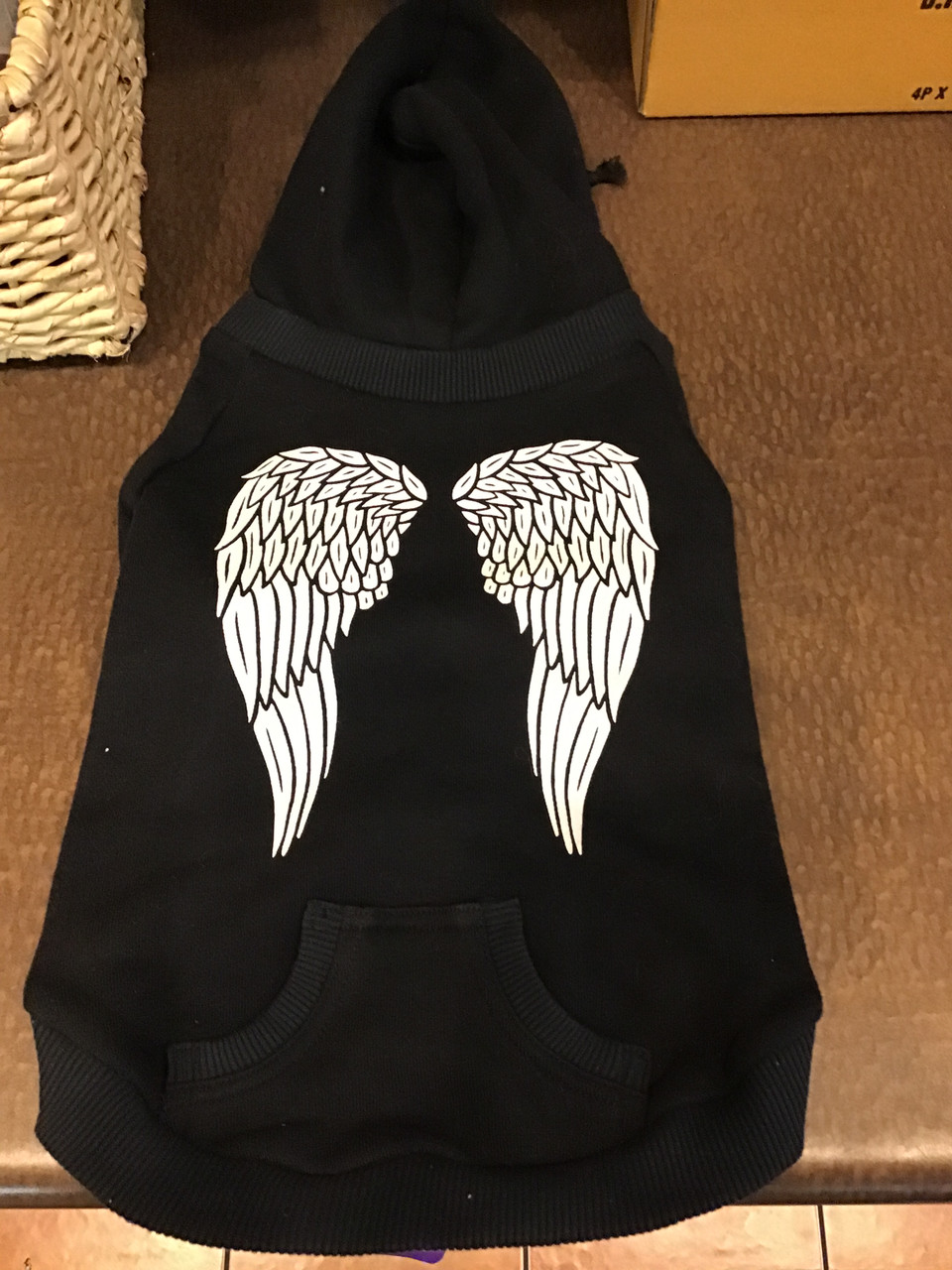 My Sassy Dog Angel Wings Hoodie