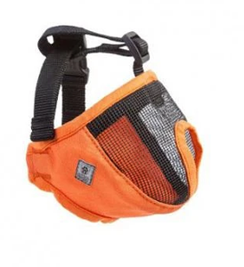Canine Friendly Short Snout Muzzle Orange Canine Friendly Short Snout Muzzle Orange