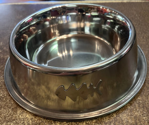 Stainless Steel Fish Cat Bowl 32oz Stainless Steel Fish Cat Bowl 32oz