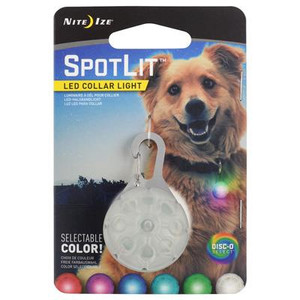 SpotLit LED Collar Light Disco Select SpotLit LED Collar Light Disco Select