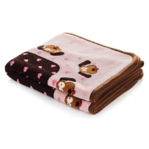 Snuggle Puppy Blanket 48" x 30" Pink Snuggle Puppy Blanket 48" x 30" Pink