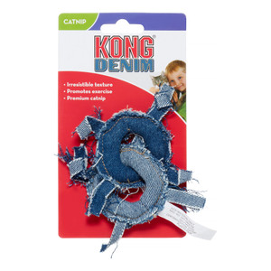Kong Cat Denim Rings 2pk Kong Cat Denim Rings 2pk