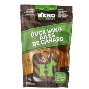 Hero Dehydrated Duck Wings 114g