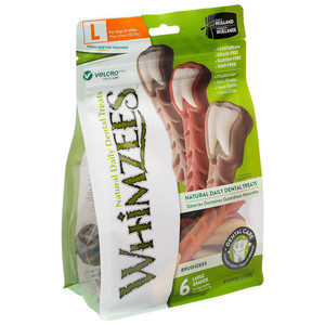 Whimzees Brushzees Large 6pk