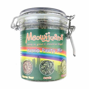 Meowijuana Catnip Pawty Mix Large Jar Meowijuana Catnip Pawty Mix Large Jar