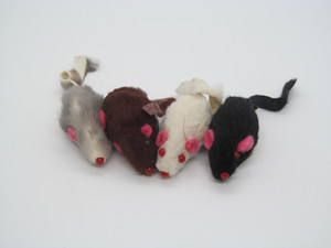 Fur Rattle Mouse Small