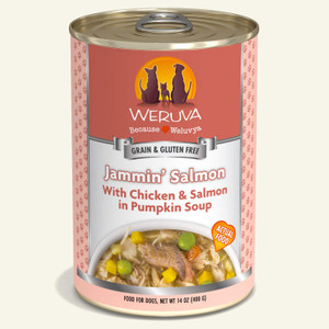 Weruva Dog Jammin Salmon 14oz Weruva Dog Jammin Salmon 14oz
