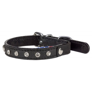 Angel Athens Rhinestone Collar Black Angel Athens Rhinestone Collar Black