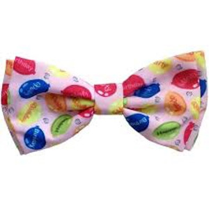 Huxley & Kent Bow Tie Party Time Pink