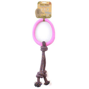 Beco Hoop on Rope Pink