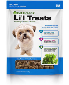 Pet Greens Li'l Treats Salmon 6oz