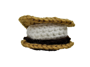 3 Cats Crochet S'mores 2.5" 3 Cats Crochet S'mores 2.5"