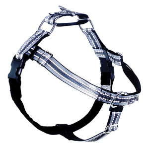 Freedom No Pull Harness & Leash Black Reflective Freedom No Pull Harness & Leash Black Reflective
